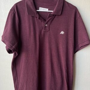 Aeropostale Men's Polo Shirt - Mauve